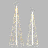 Kit 2 Árvores de Led - 1,30 Metros/ 1,10 Metros