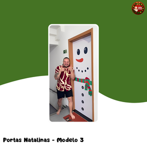Encanto de Natal - Capas de Portas de 2,10m a 0,84m