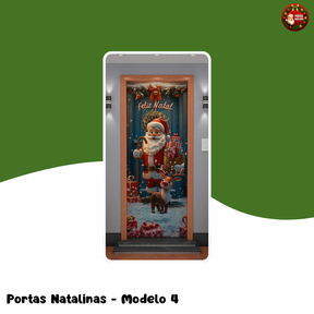Encanto de Natal - Capas de Portas de 2,10m a 0,84m