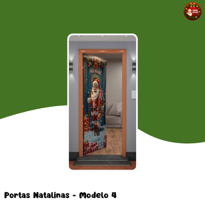 Encanto de Natal - Capas de Portas de 2,10m a 0,84m